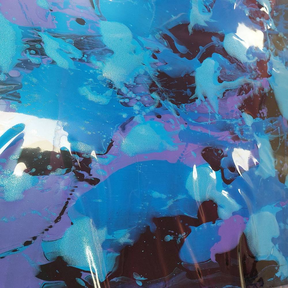 multi colored marble latex sheet