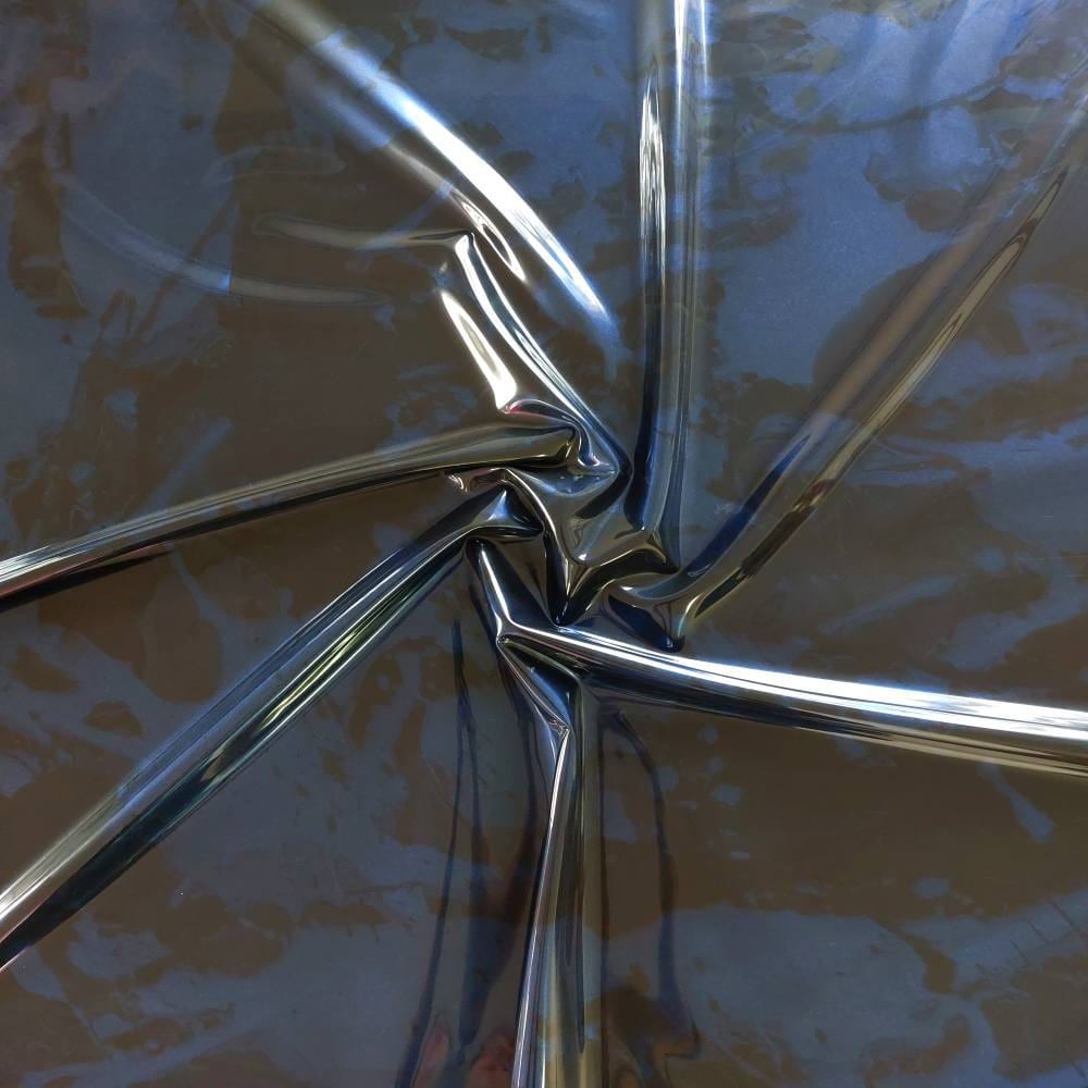 black and blue galaxy latex sheet