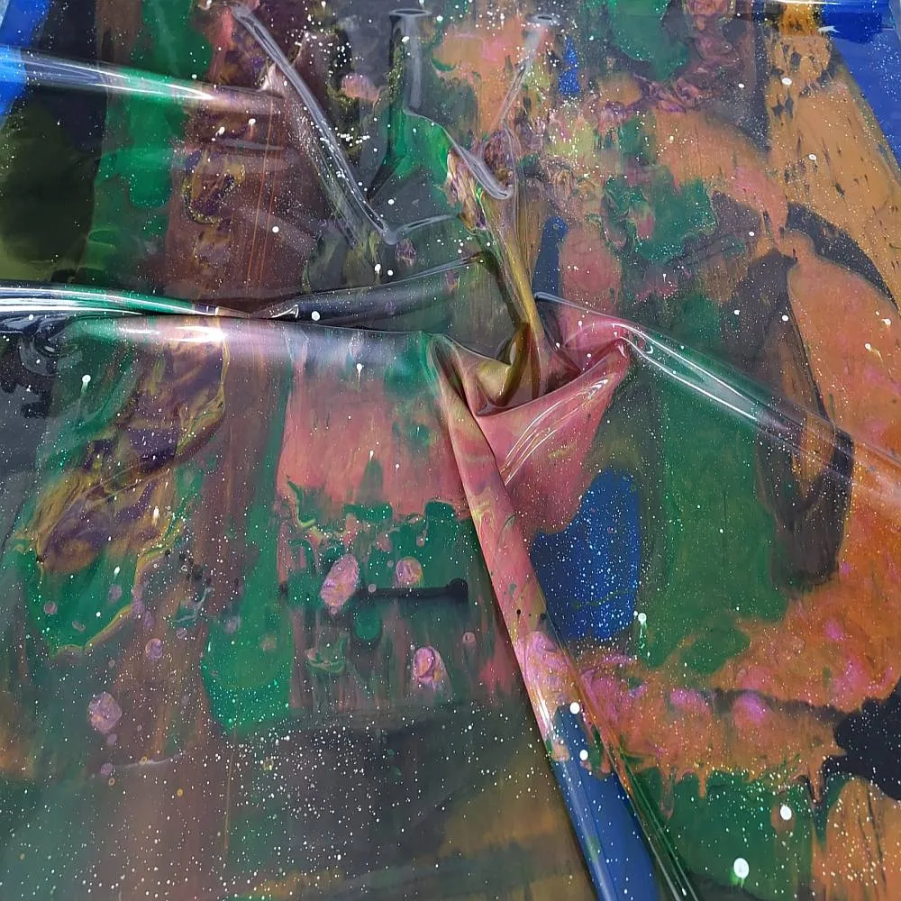 multi colored marble latex sheet