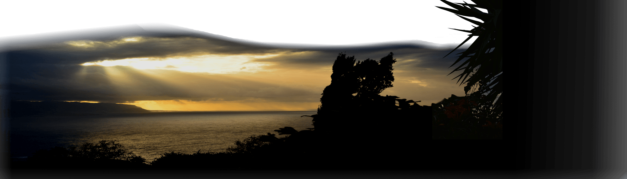 sunrise over a costal landscape