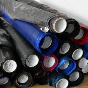 rolls of latex sheets