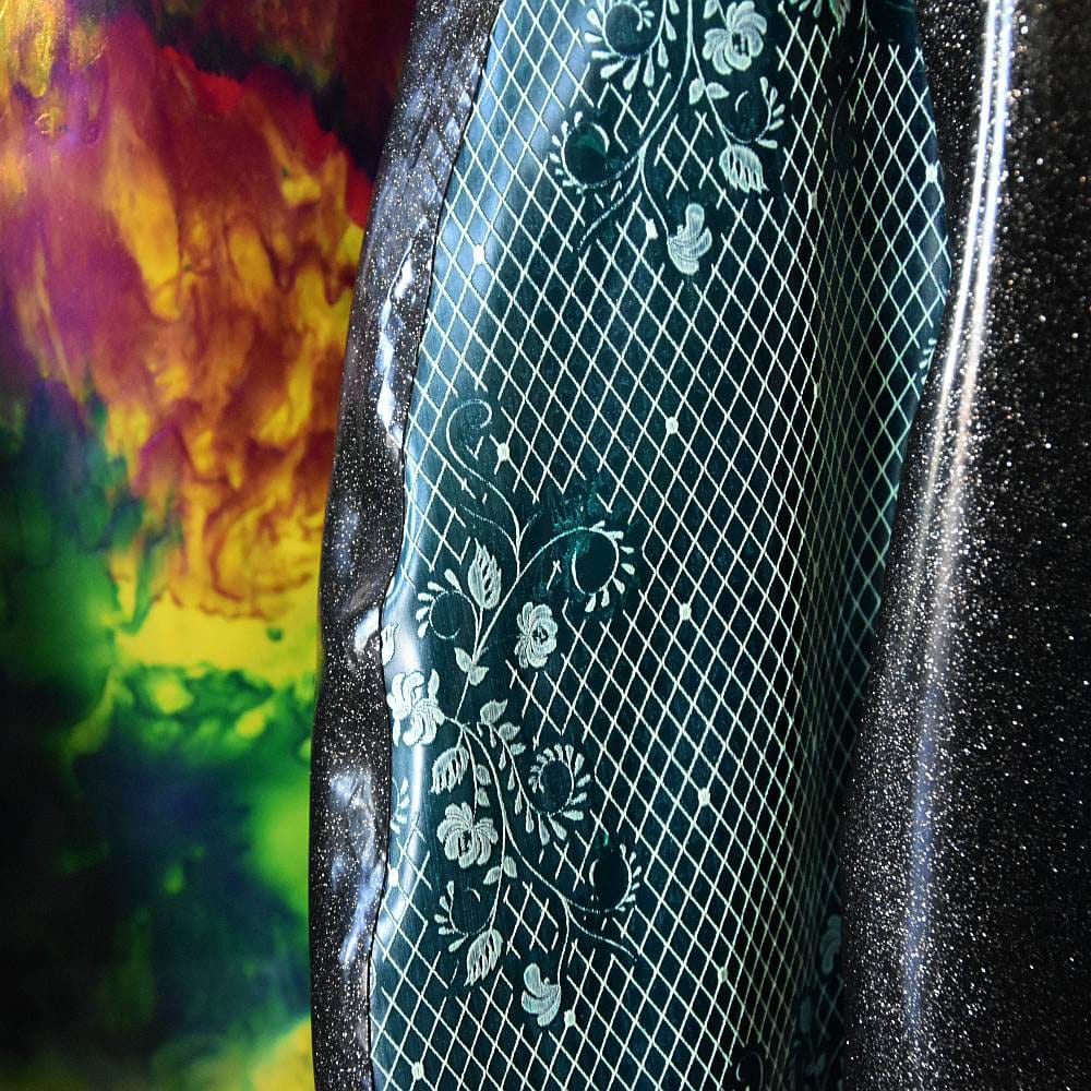 detail of some latex patterns