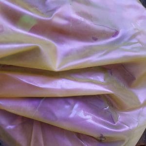 example for a violet pearl colored latex sheet