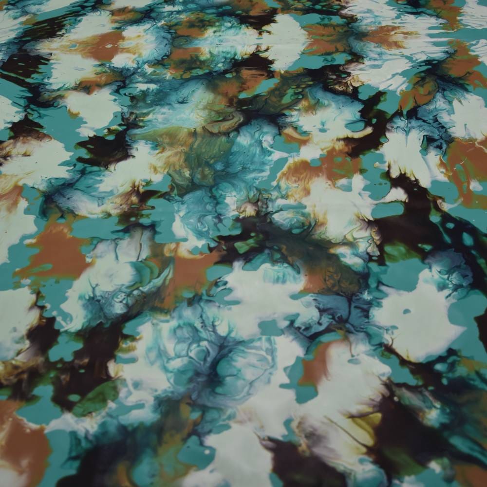 old yummy gummy latex sheet in camoflage style