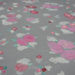 old yummy gummy latex sheet with flowers