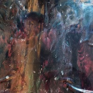 se'tyo's new nebula galaxy latex sheet in realistic space colors