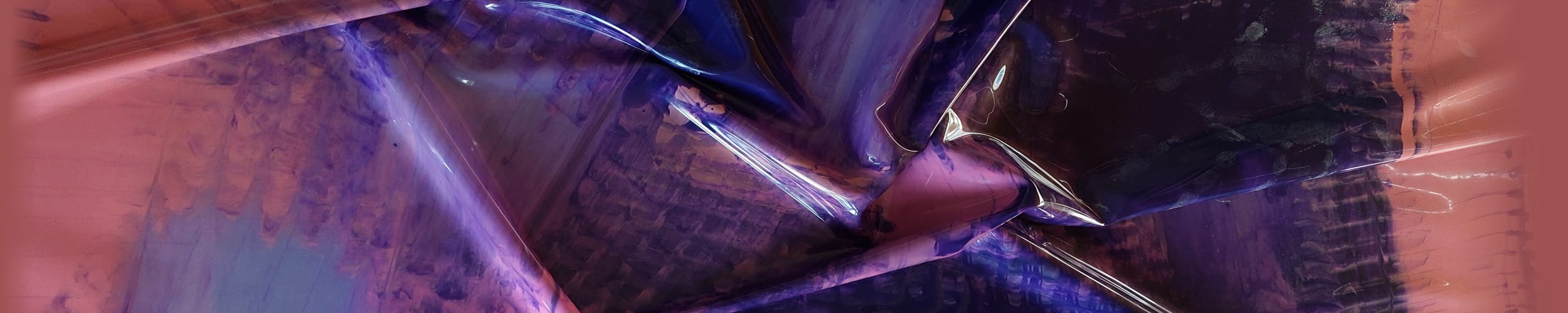 latex sheet with a pink purple pattern