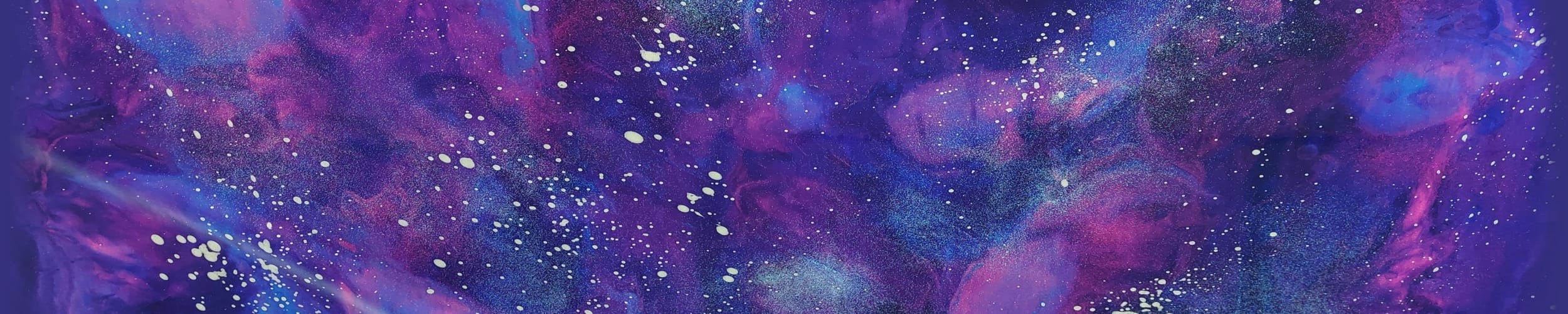 blue and purple latex sheet