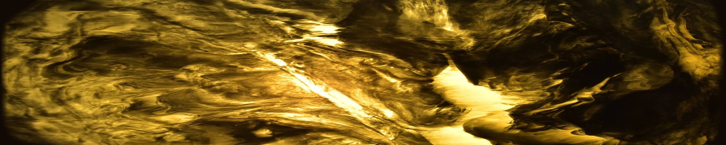 enlightened detail of a black and orange marble latex sheet