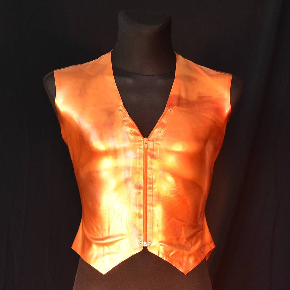Se'tyo Bringing the Colors Back collection - Latex Vest (gold colored)