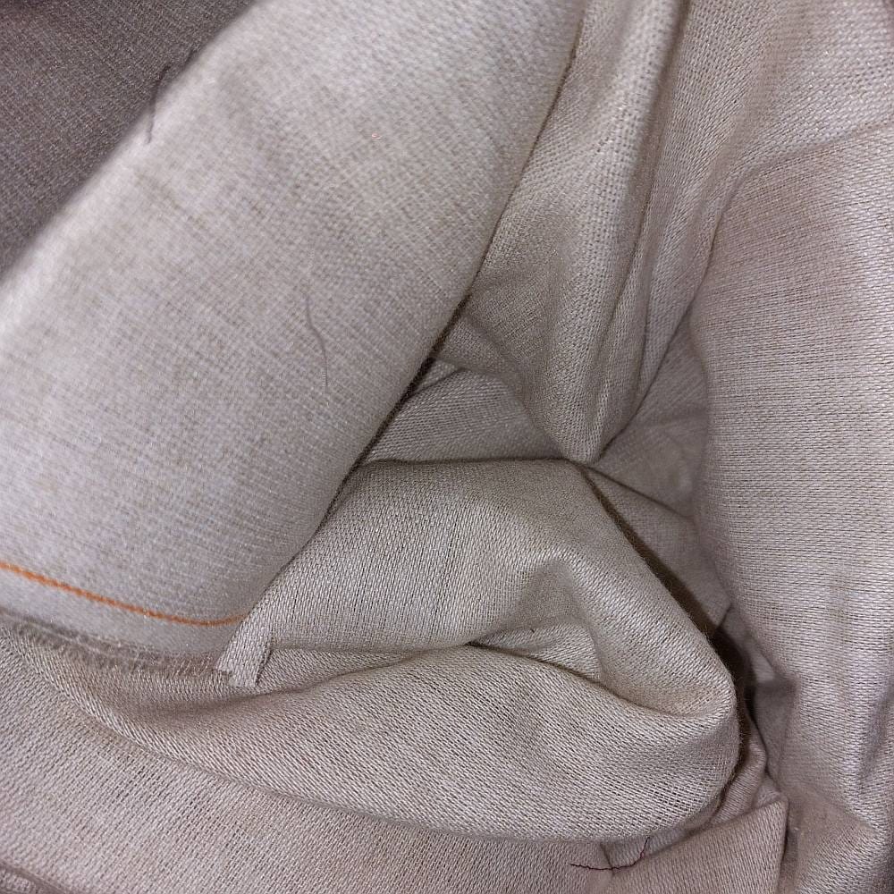 simple natural colored wool fabric