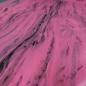 pink-black latex sheet in linear marble pattern