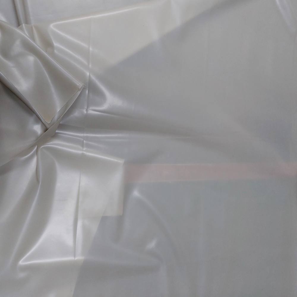 light grey semi translucent latex sheet - Moonlit Mist