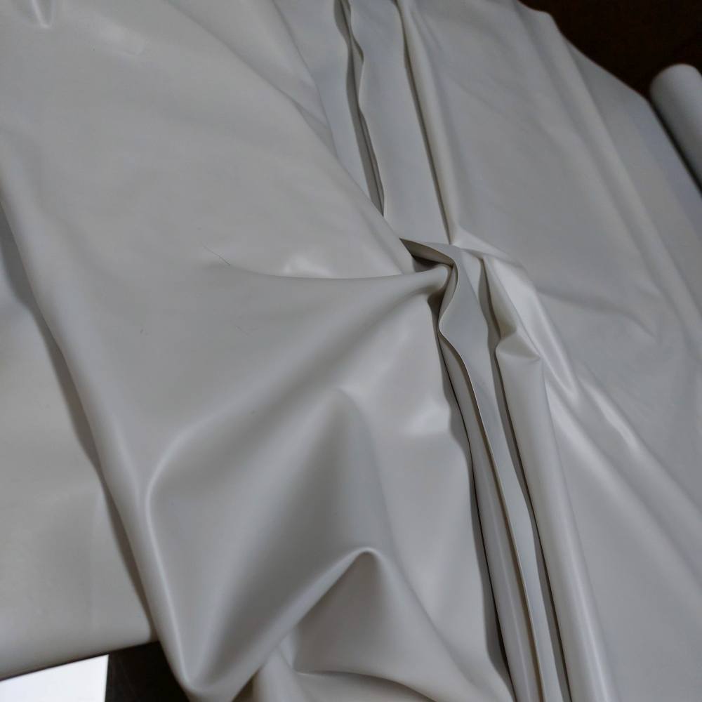 light grey semi translucent latex sheet - Moonlit Mist