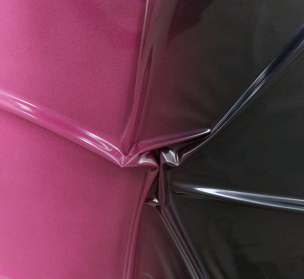 pink black gradient latex sheet