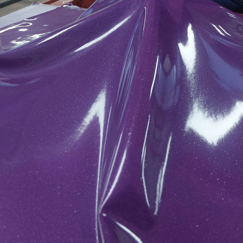purple latex sheet