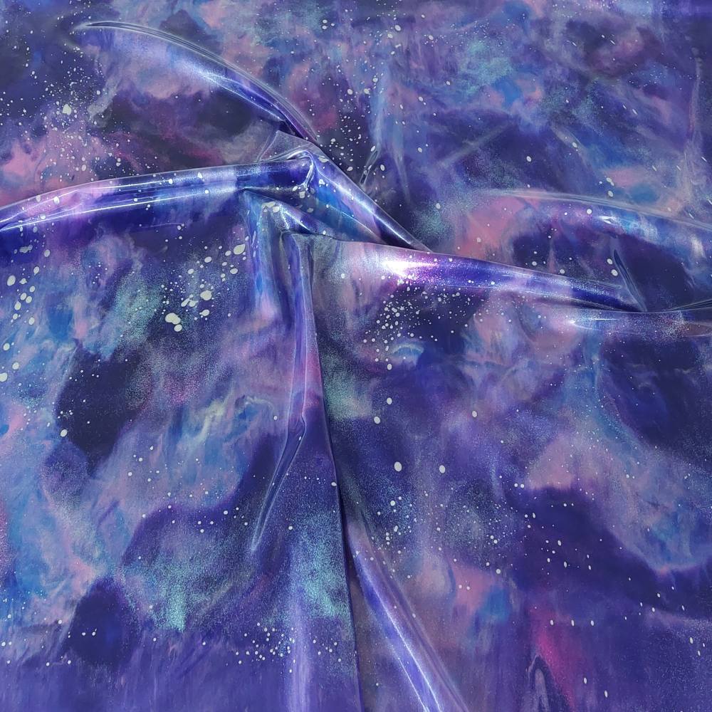 purple latex sheet in se'tyo's premium galaxy pattern